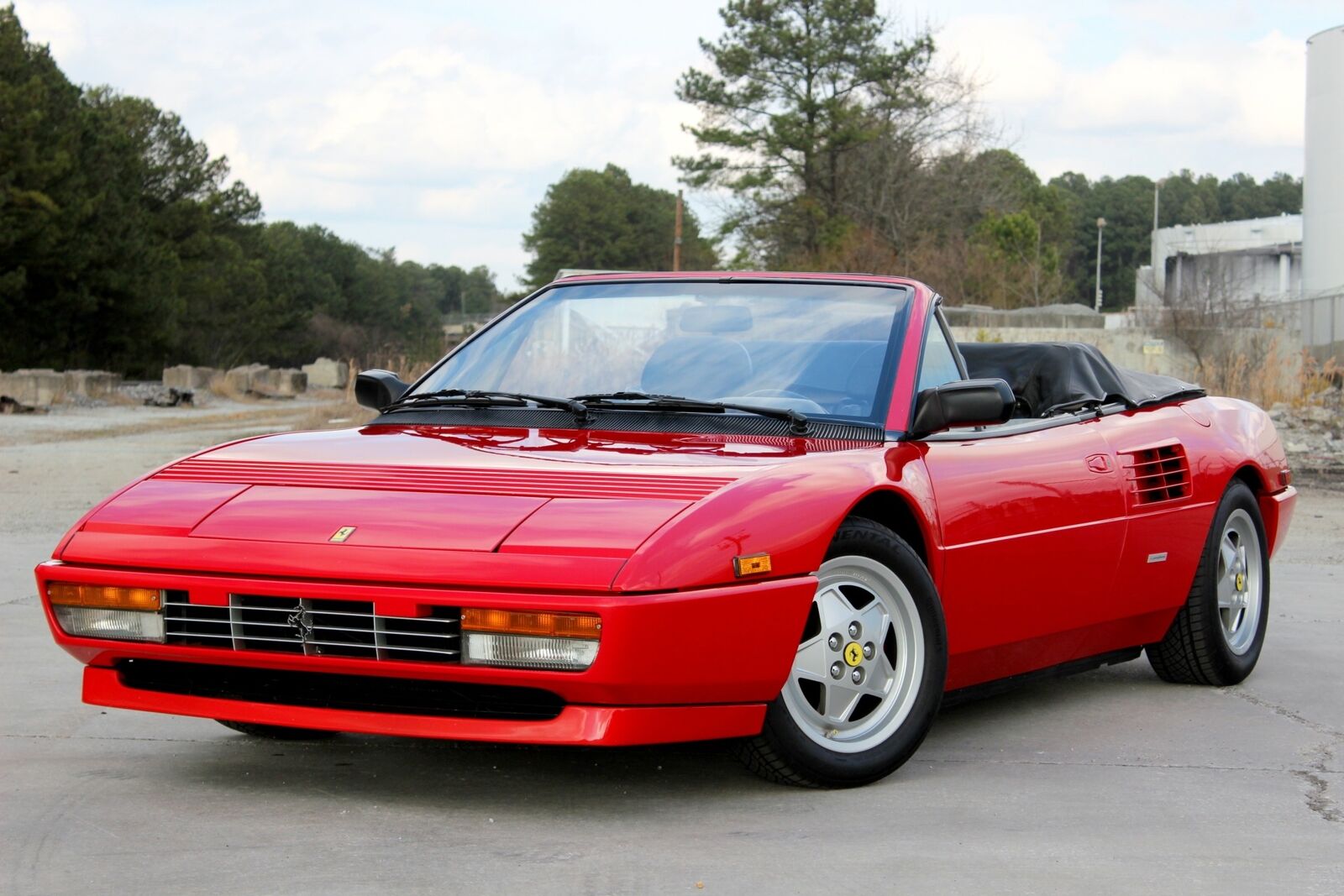 1992 Ferrari Mondial T Cabriolet Used 1992 Ferrari Mondial T Cabriolet Red Convertible 2-dr 3.4l V8 Dohc 16v 5-sp