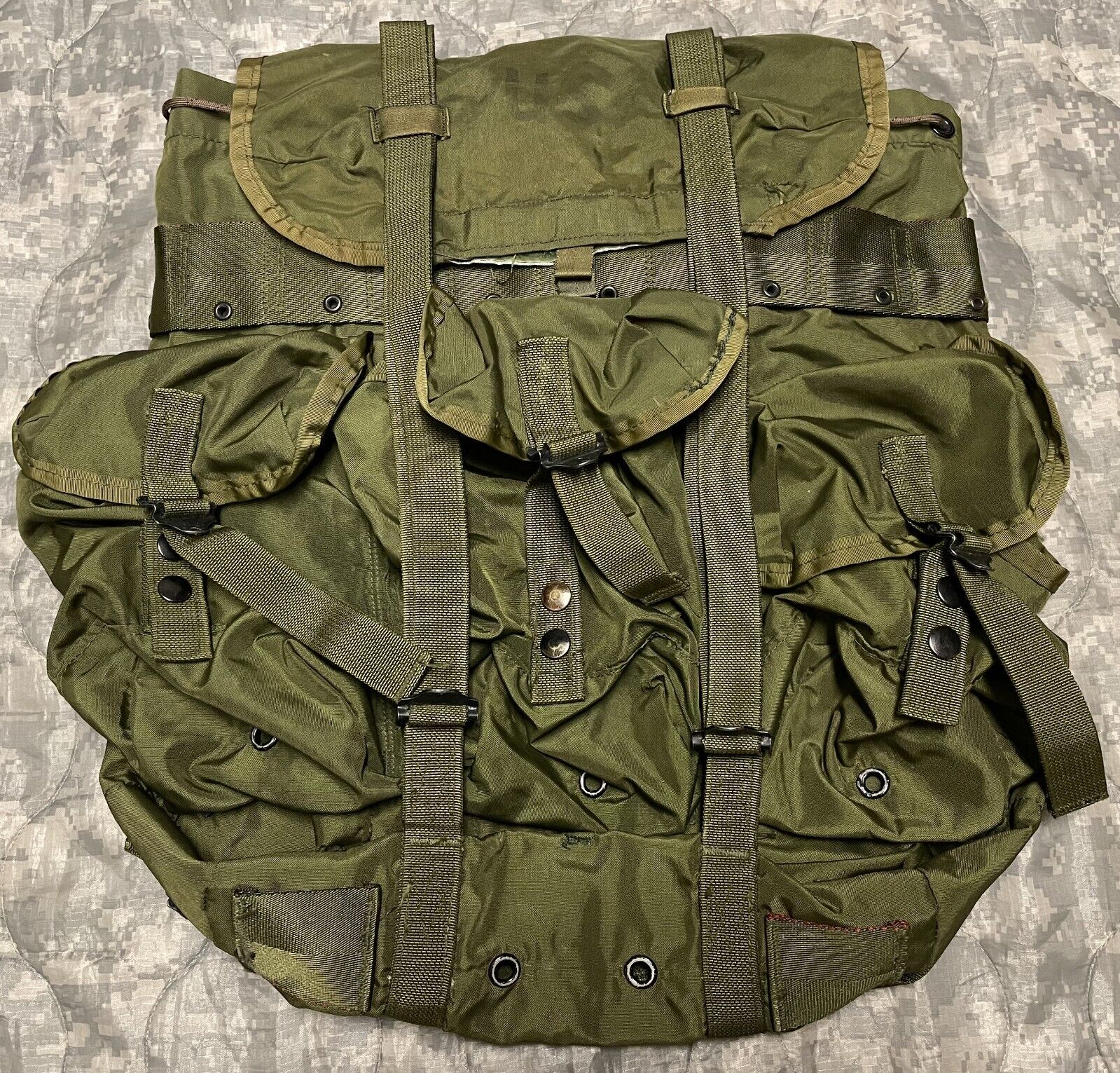 GENUINE USGI Military MEDIUM FIELD COMBAT ALICE PACK Backpack Rucksack VGC